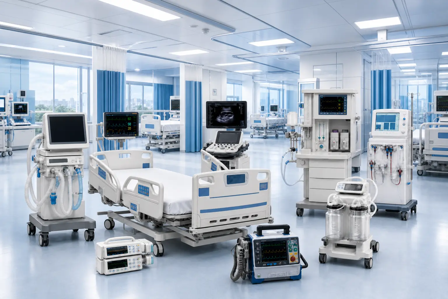 Medical Equipment in clinical healthcare environment — Zitcomed B2B medical supply