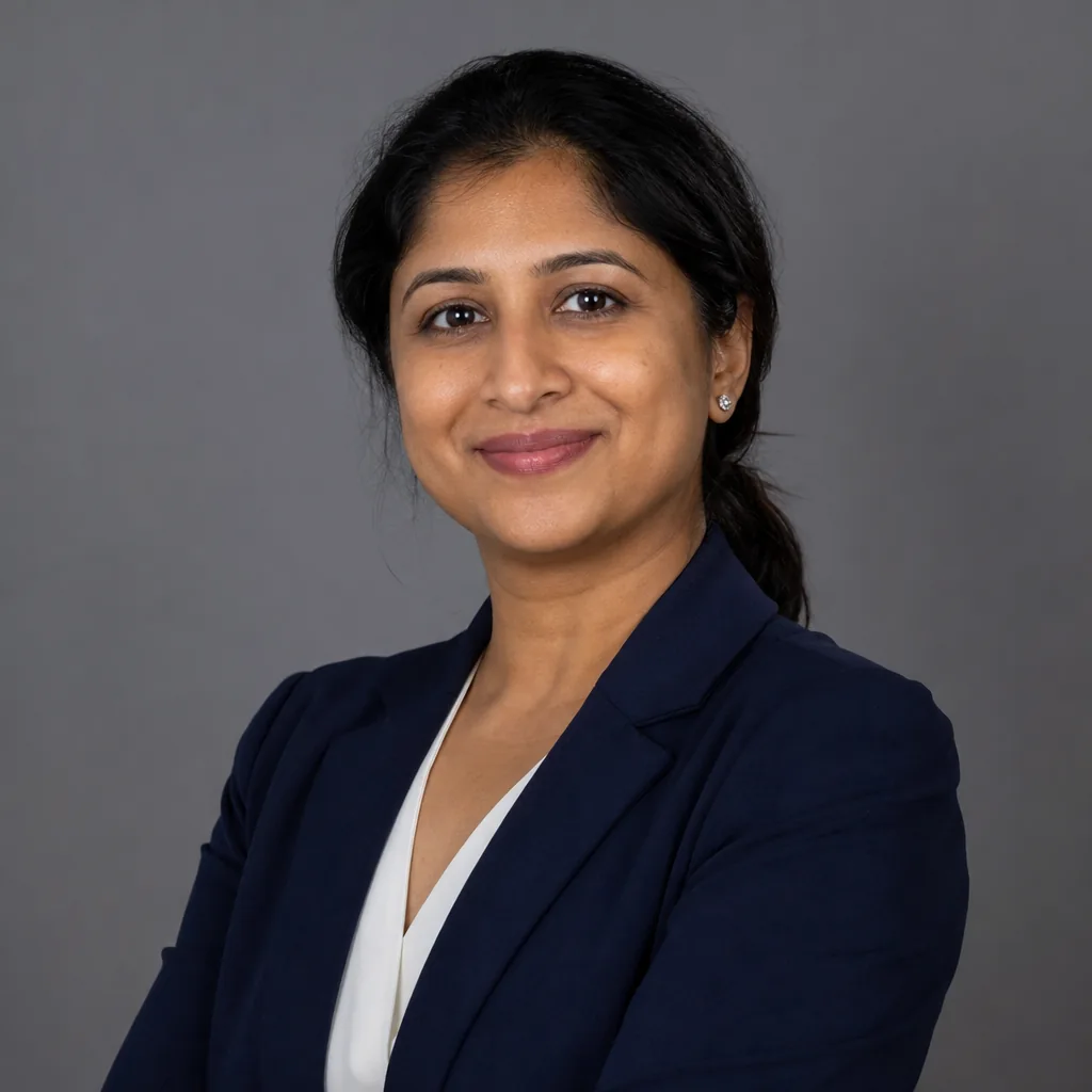 Portrait of Dr. Priya Sharma